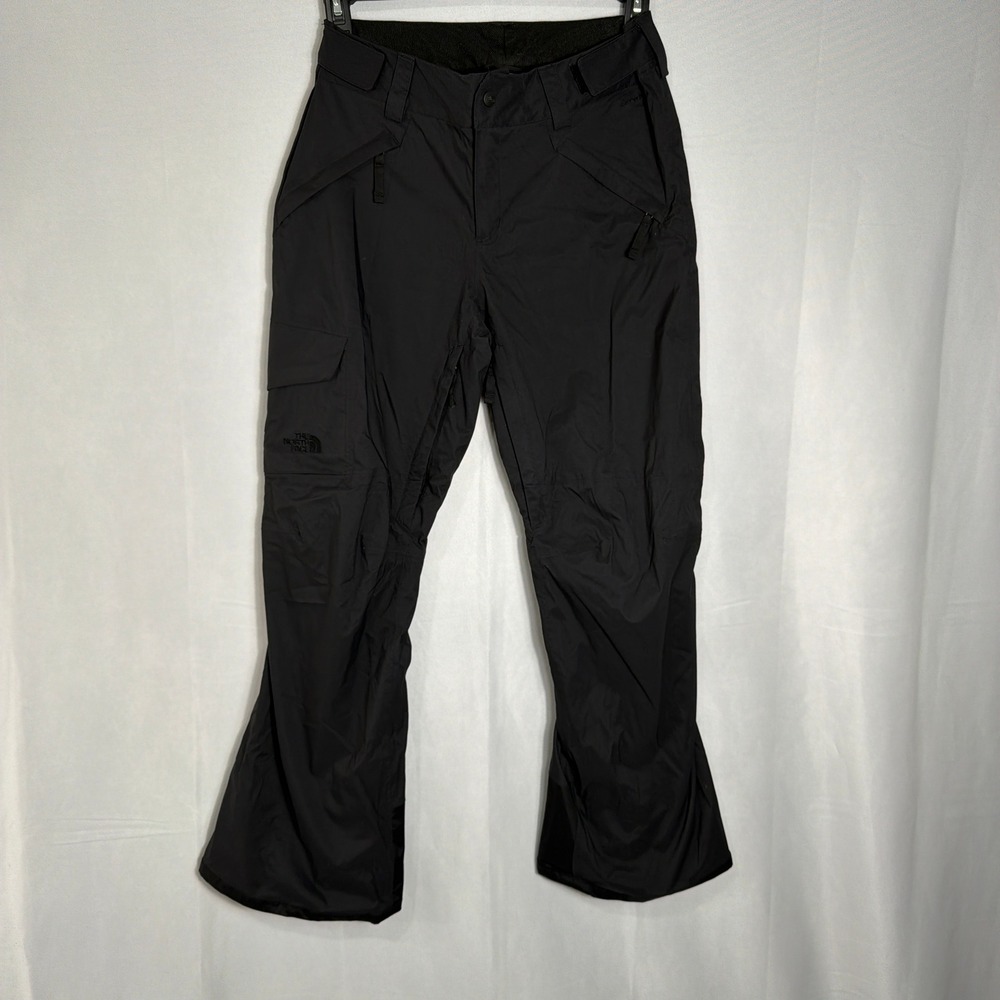 The North Face Snow Pants Womens M Short Black Cargo Ski Snowboard Insulated